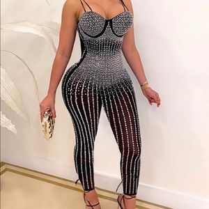 Bedazzled Ladies Jumpsuit